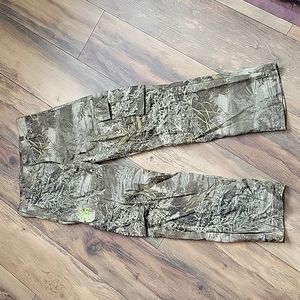 RealTree Boys Camo Pants, 10/12 Large